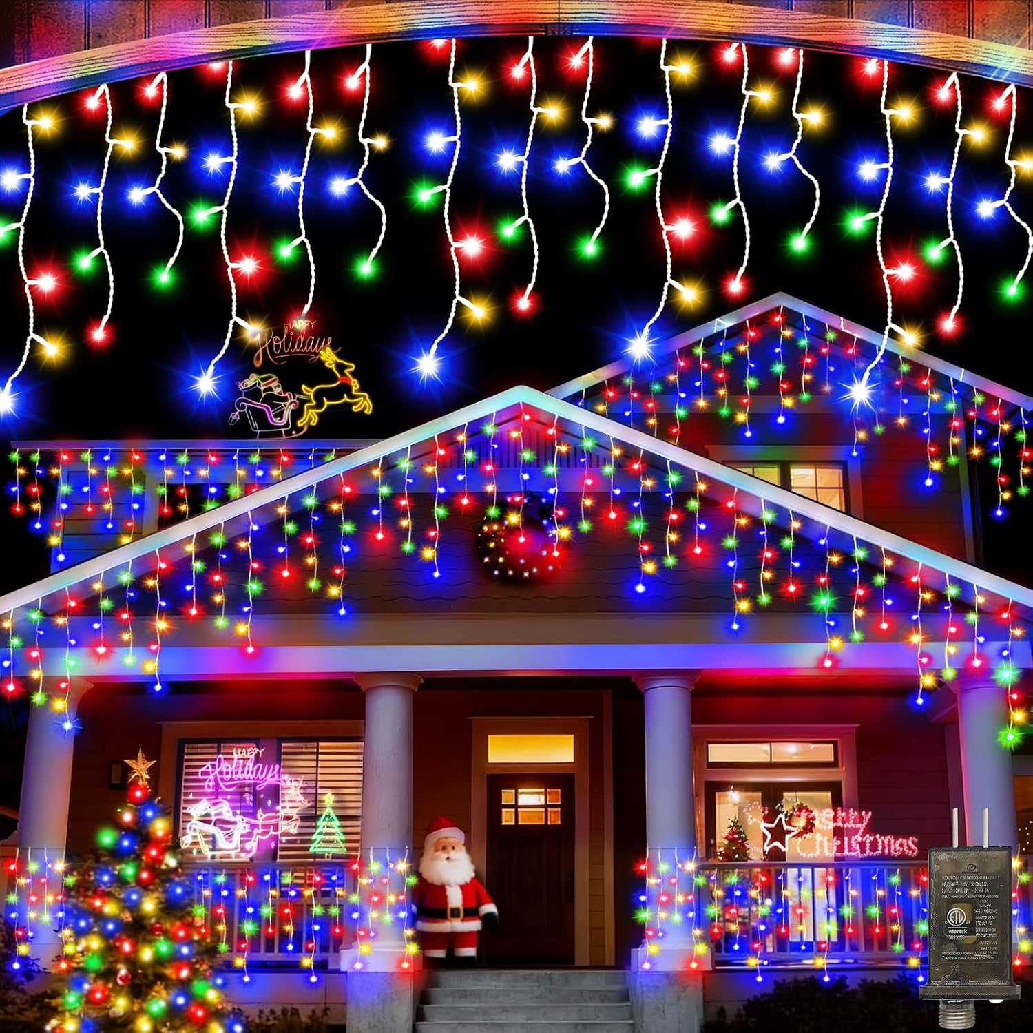 Lighting Christmas Decor - 1280 luzes de Natal em formato