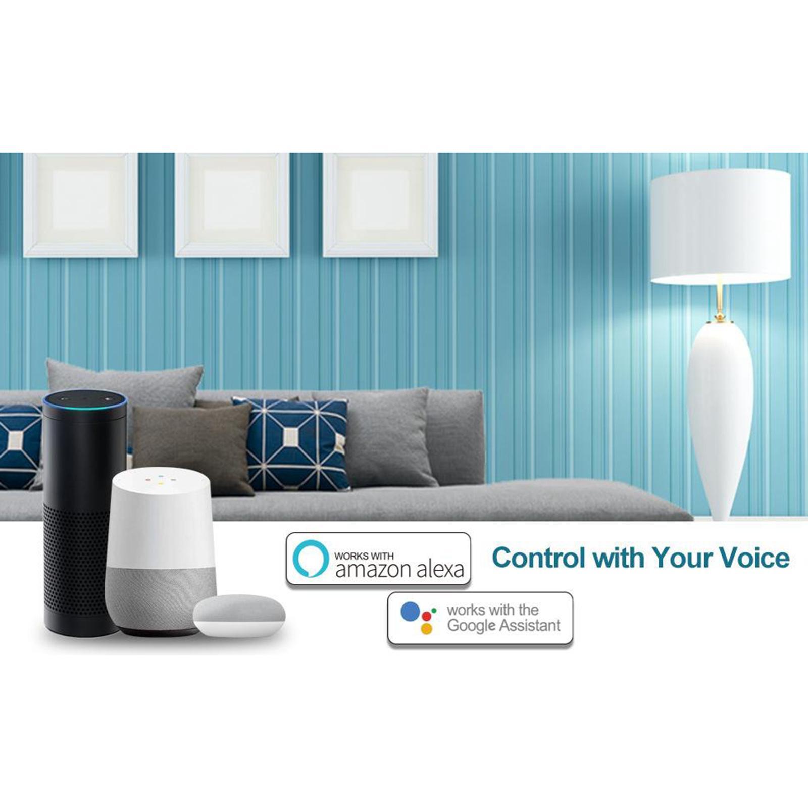 Lighting Decor Bedroom - Lâmpada LED RGB com intensidade ajustável