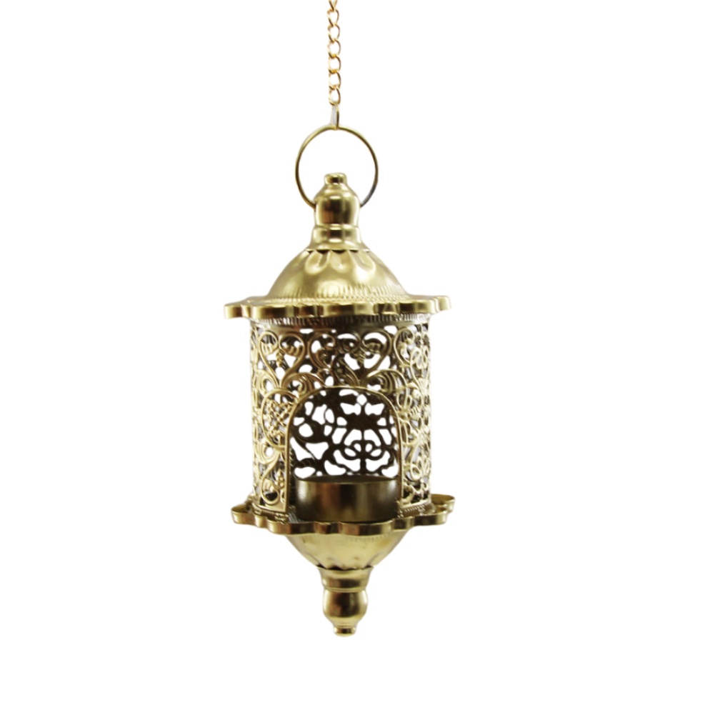 Decor Timeless Lighting - Porta-velas em forma de gaiola de