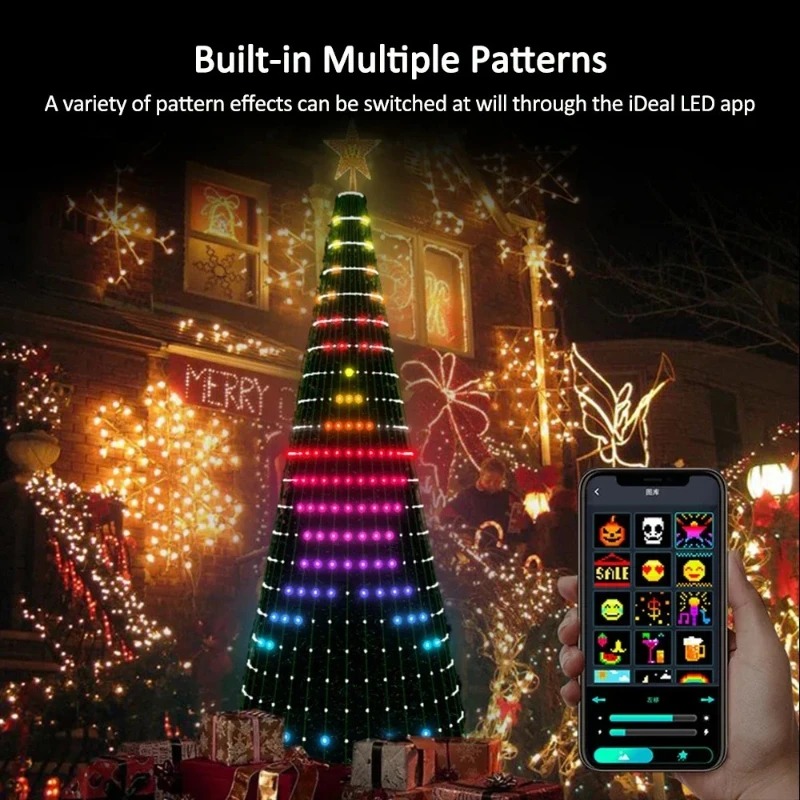 Lighting Decoration Ideas - Luzes de Natal em Forma de