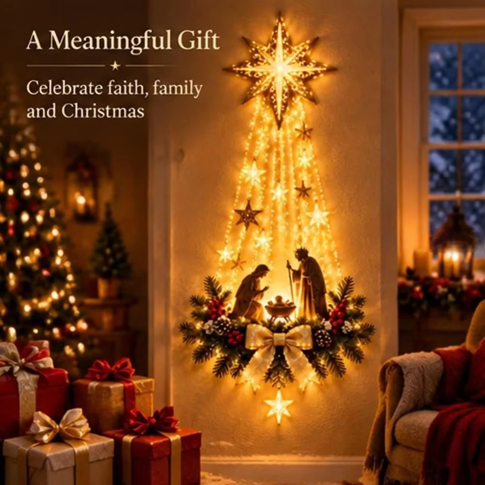 Lighting Decoration Ideas - Estrela de Belém da Fé, Decoração