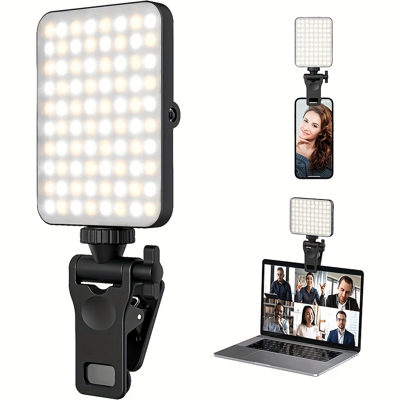 Lighting Visual - 1pc recarregável magnética led selfie luz,