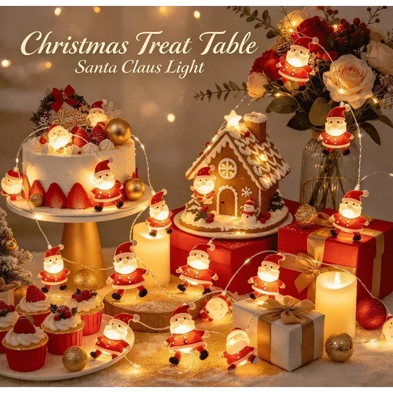 Lighting Christmas Decor - 2M 20 LEDs Luzes de Natal