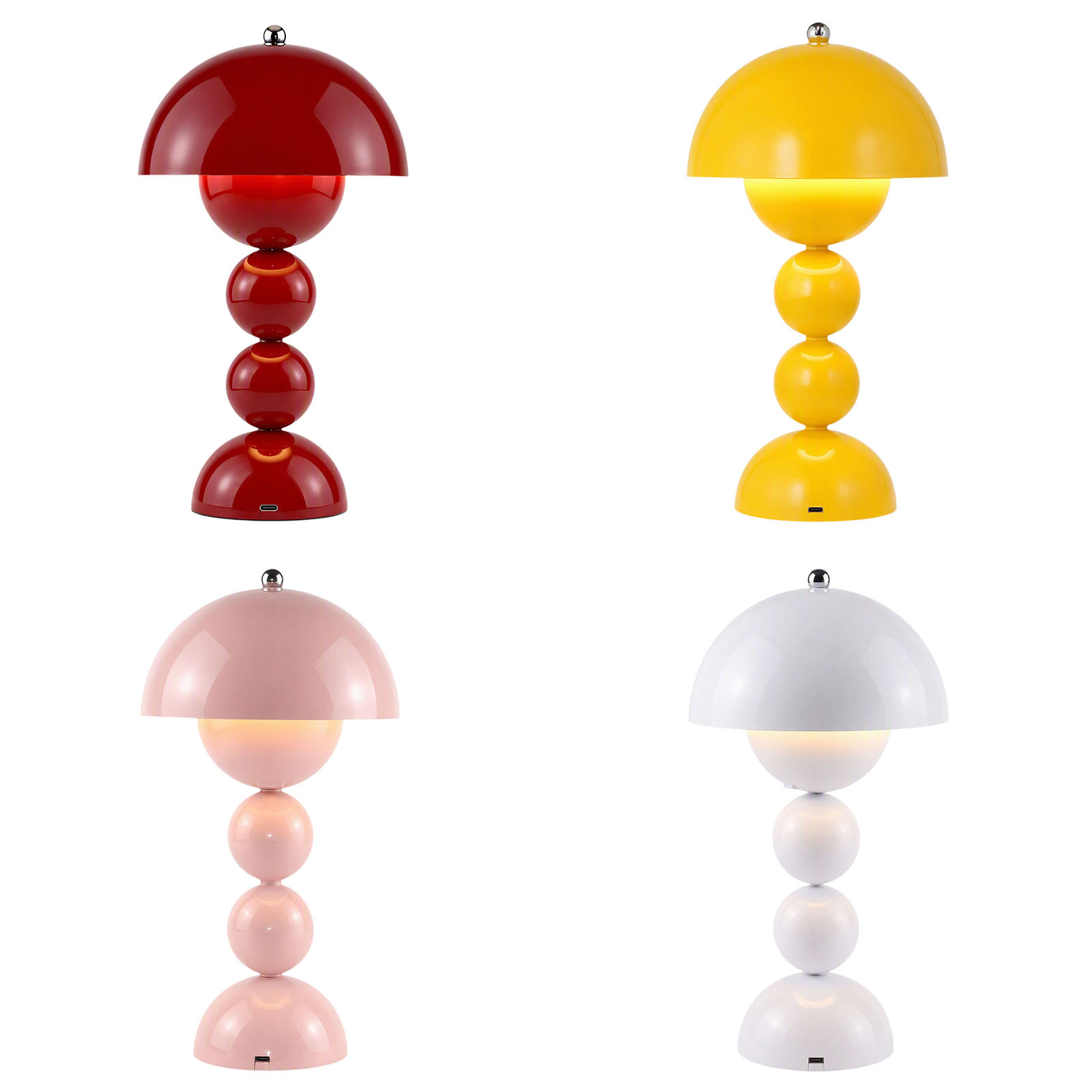 Decor Lighting Lamps - Luminária de mesa vintage com formato