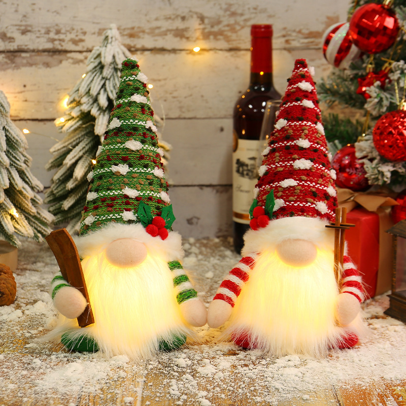 Lighting Christmas Decor - Boneco Gnomo de Natal 2026 com