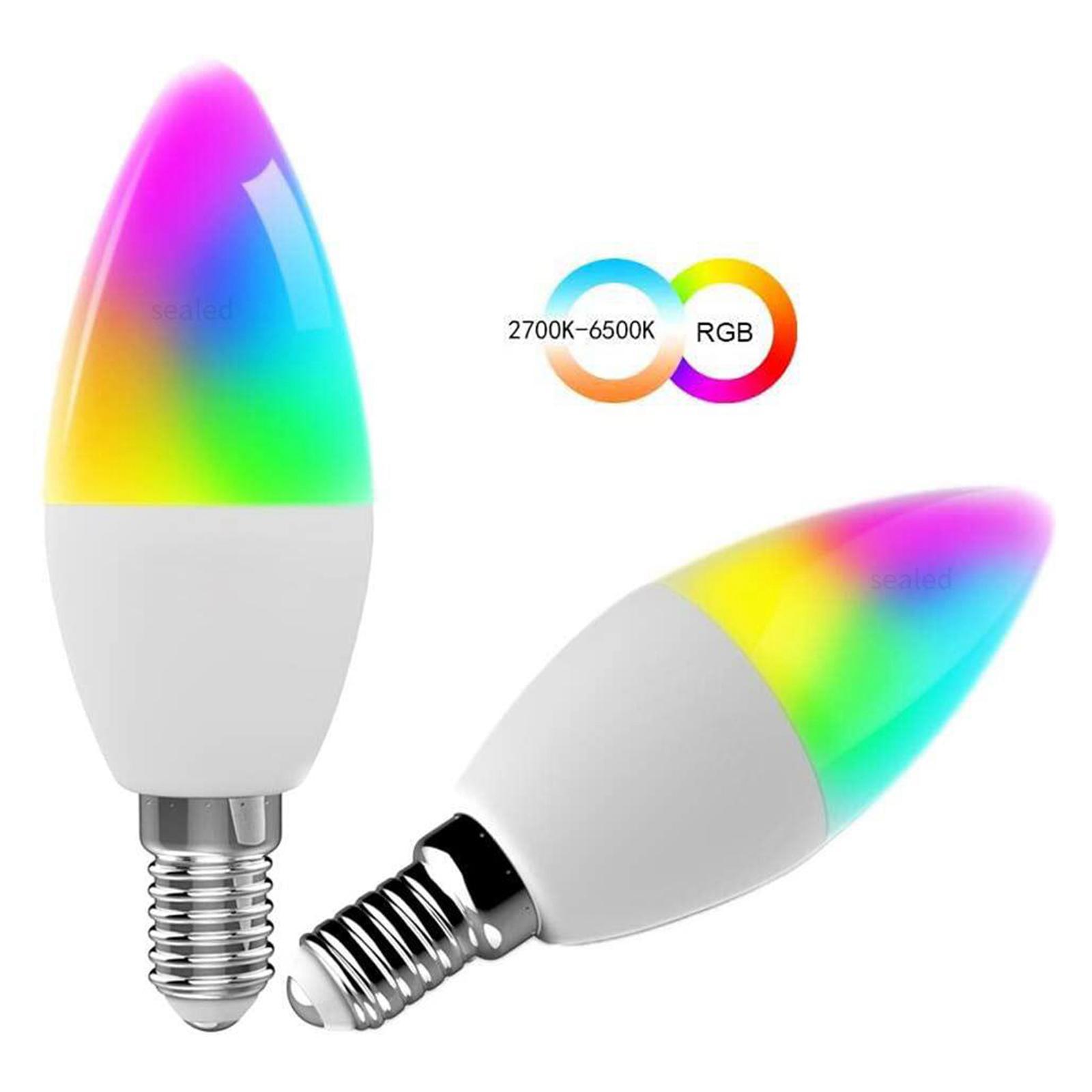 Lâmpada LED RGB com intensidad - Lighting Decor Bedroom avaliação e preço