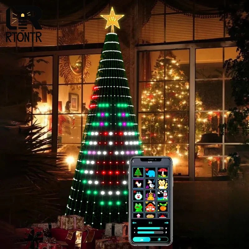 Luzes de Natal em Forma de Est - Lighting Decoration Ideas avaliação e preço
