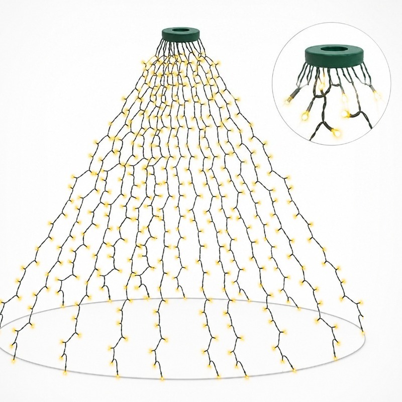 Luzes de Cordão LED USB à Prov - Lighting Christmas Decor avaliação e preço
