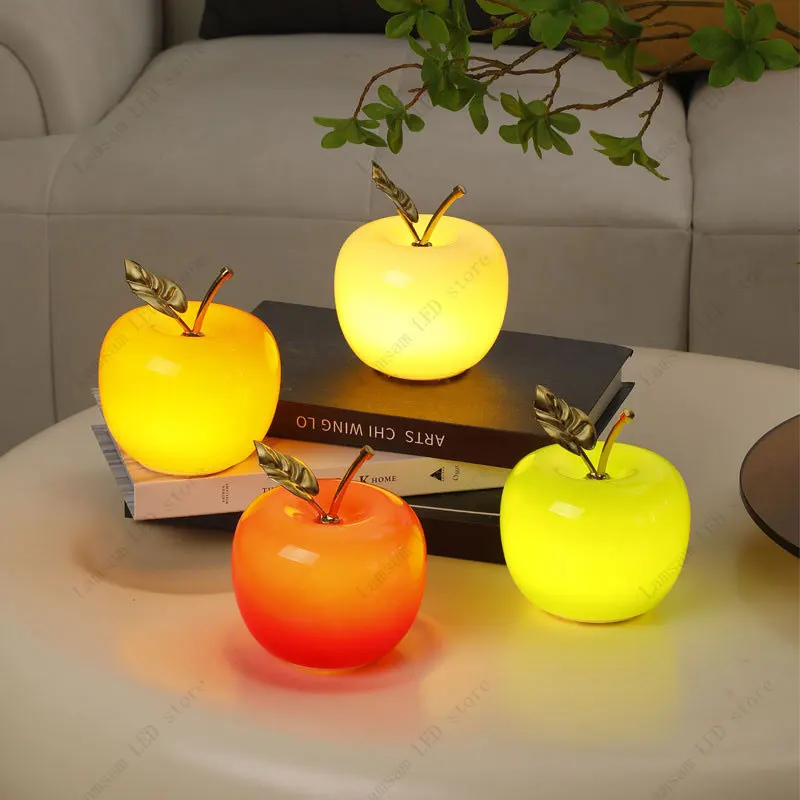 Lâmpada de mesa led maçã alime - Decor Lighting Cy avaliação e preço