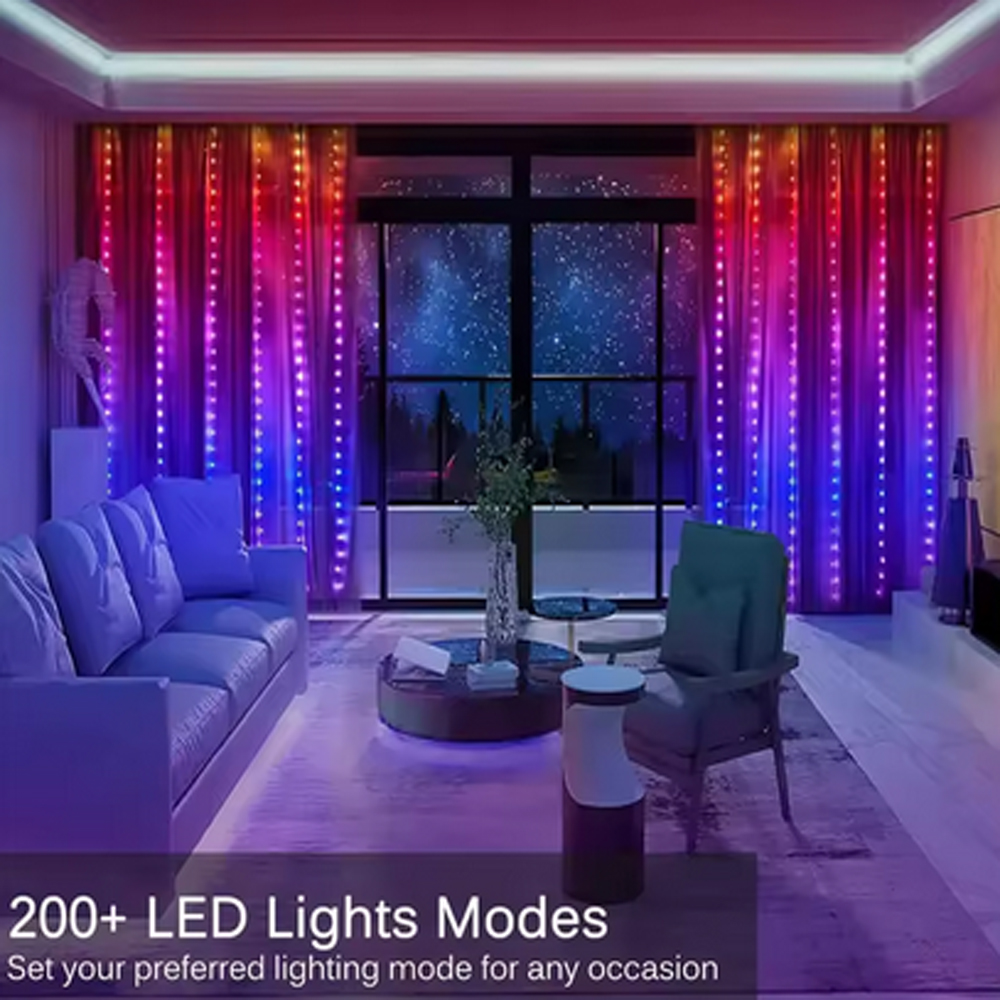 3m rgb inteligente led luzes d - Lighting Christmas Decor avaliação e preço