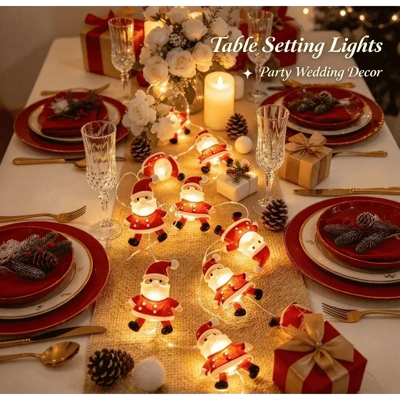 2M 20 LEDs Luzes de Natal para - Lighting Christmas Decor avaliação e preço