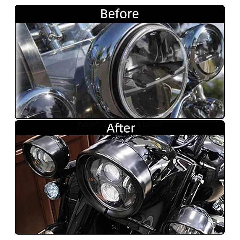 LED farol anel para motociclet - Lighting Visual avaliação e preço